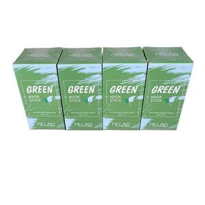 4 x Melao Green Tea Mask Stick Blackhead Remover Mask - EXP: 2/26